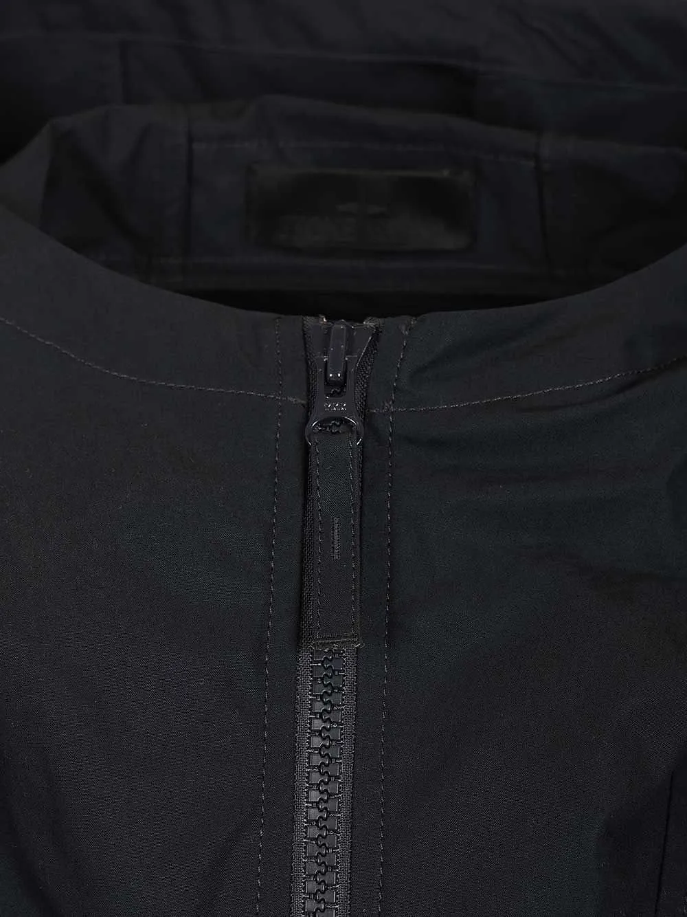 Stone Island Logo Patch Zip-Up Jacket