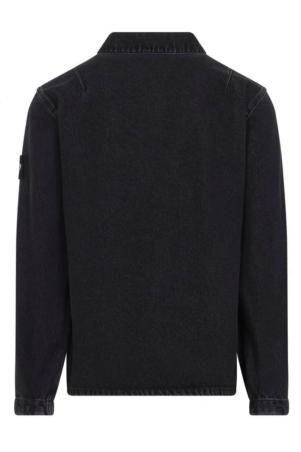 Stone Island Logo Patch Zip-Up Jacket
