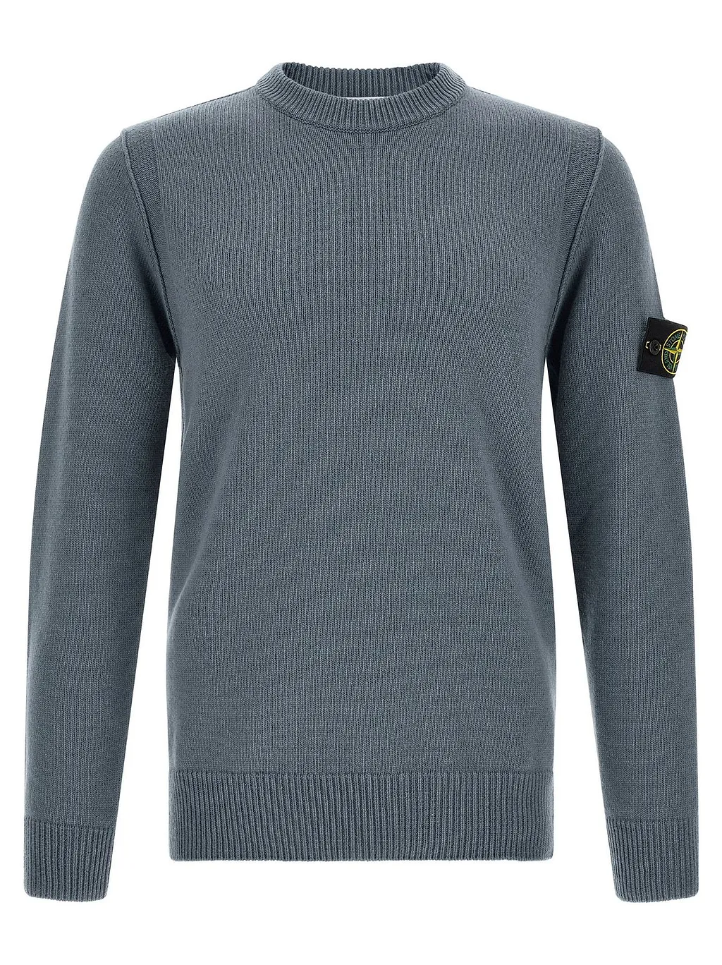 Stone Island Logo Patch Crewneck Jumper