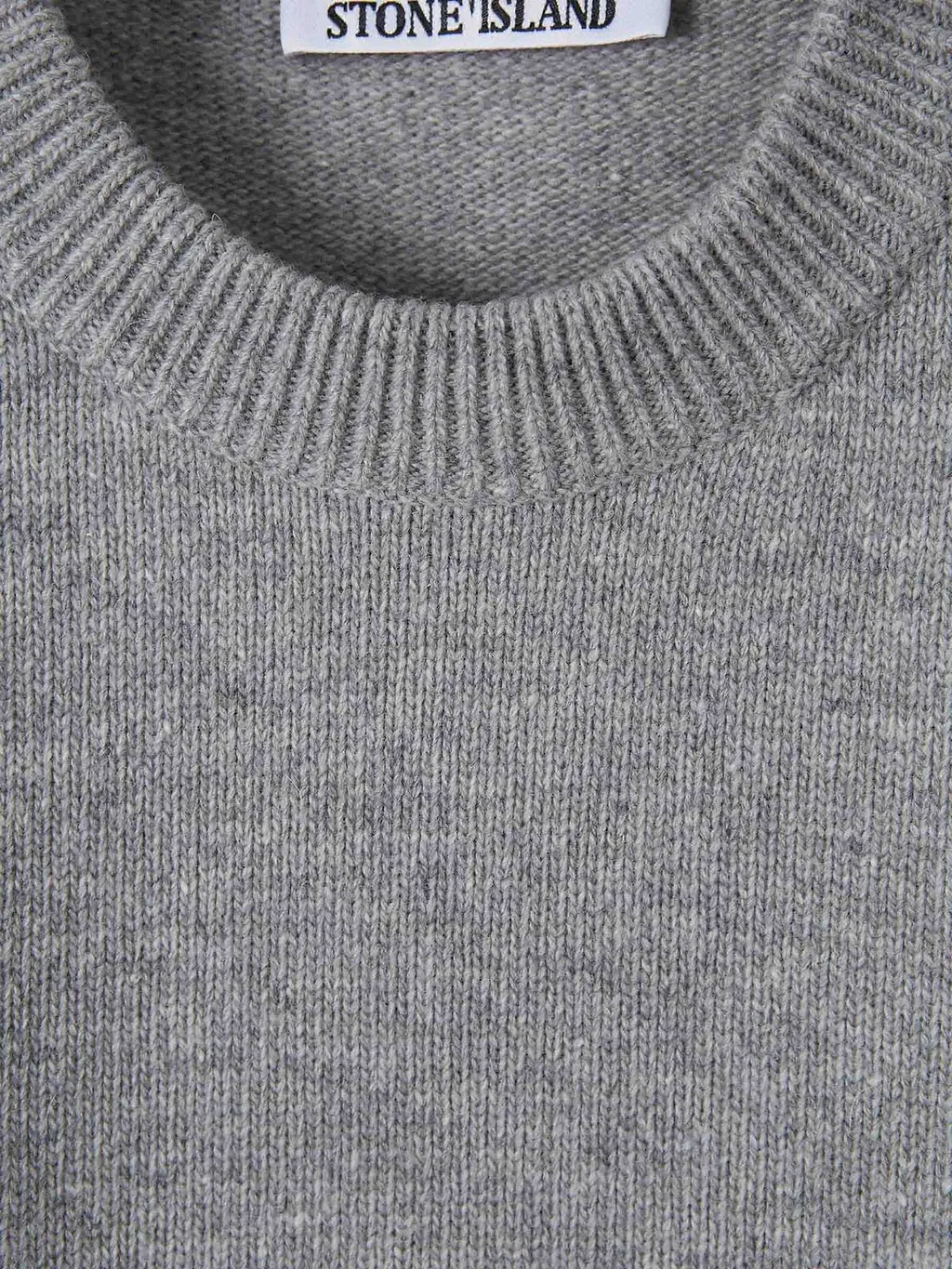 Stone Island Logo Patch Crewneck Jumper