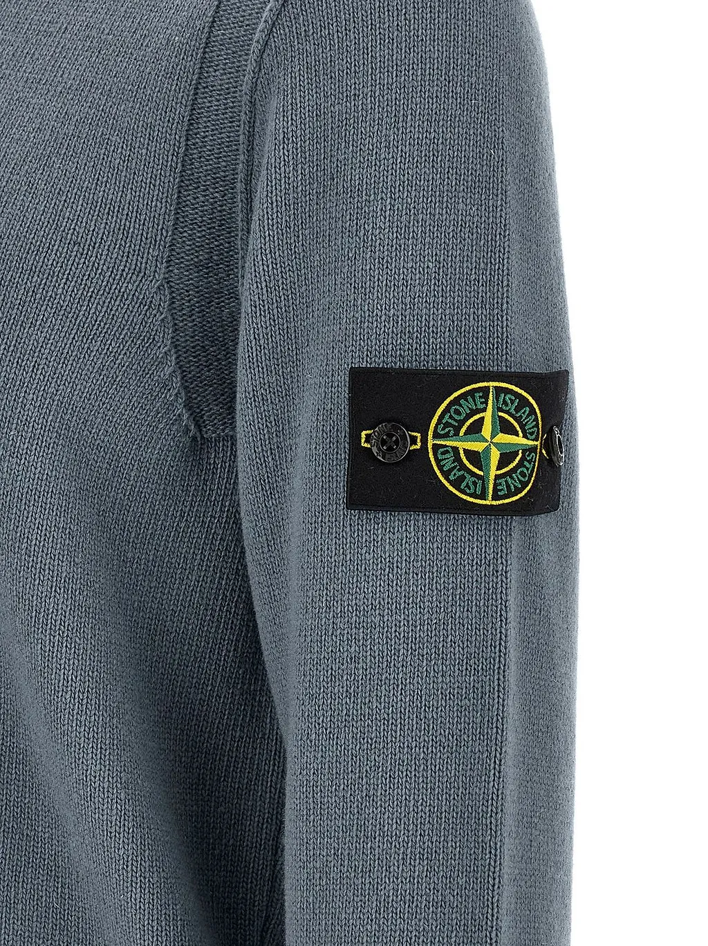 Stone Island Logo Patch Crewneck Jumper