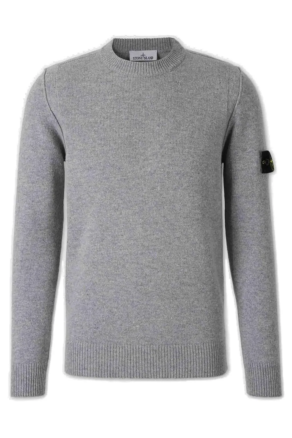 Stone Island Logo Patch Crewneck Jumper
