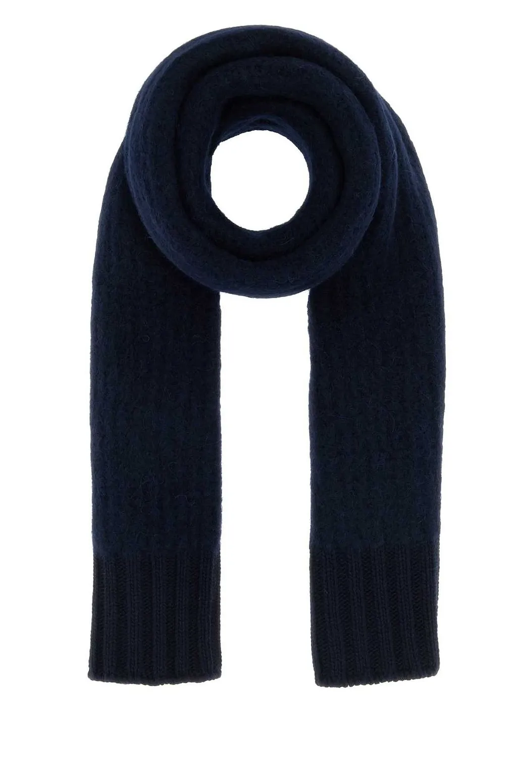 Stone Island Ribbed Knit Scarf