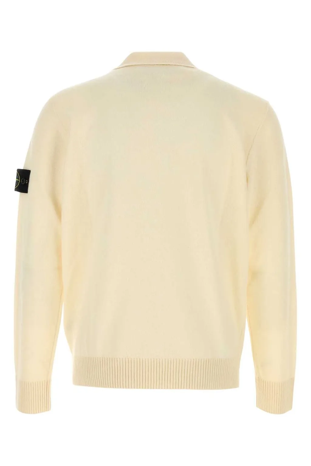 Stone Island Rws Badge-Sleeve Polo Shirt