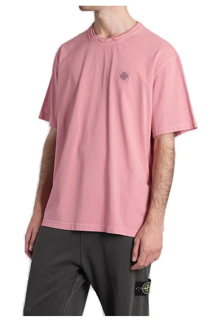 Stone Island Short Sleeve Logo Patch T-Shirt