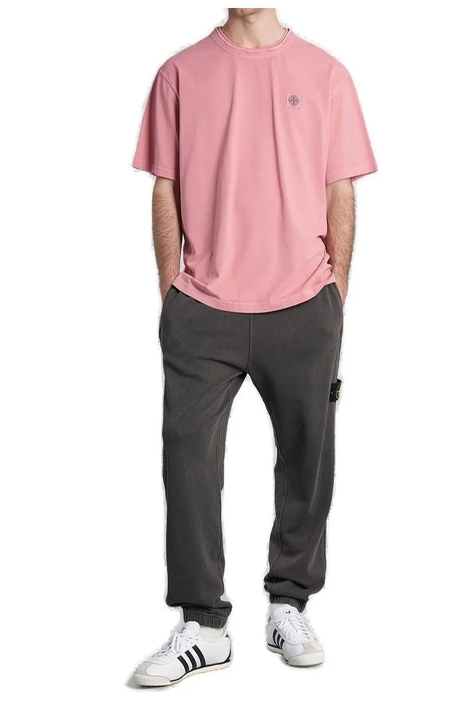 Stone Island Short Sleeve Logo Patch T-Shirt