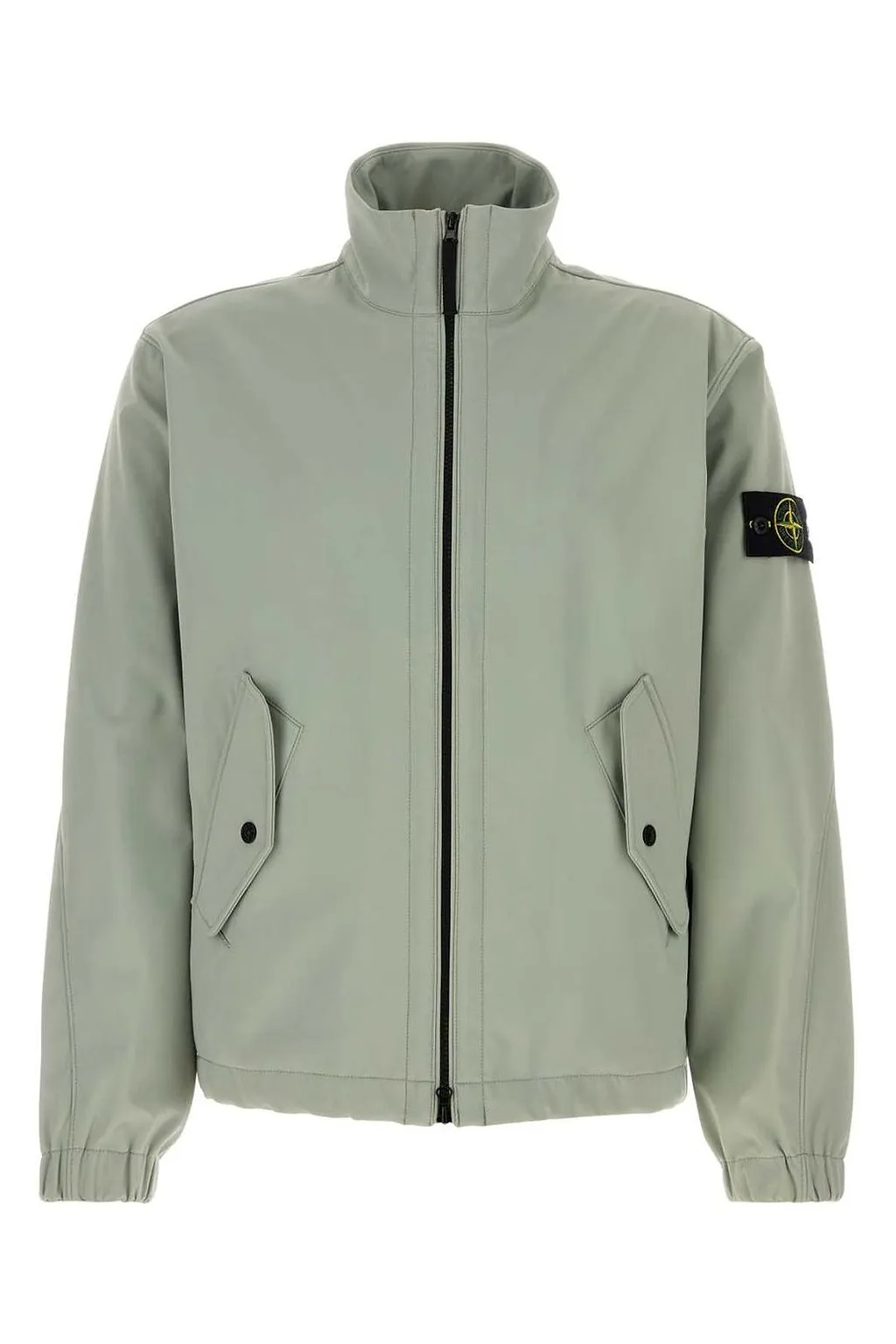 Stone Island Stand Collar Zip-Up Jacket