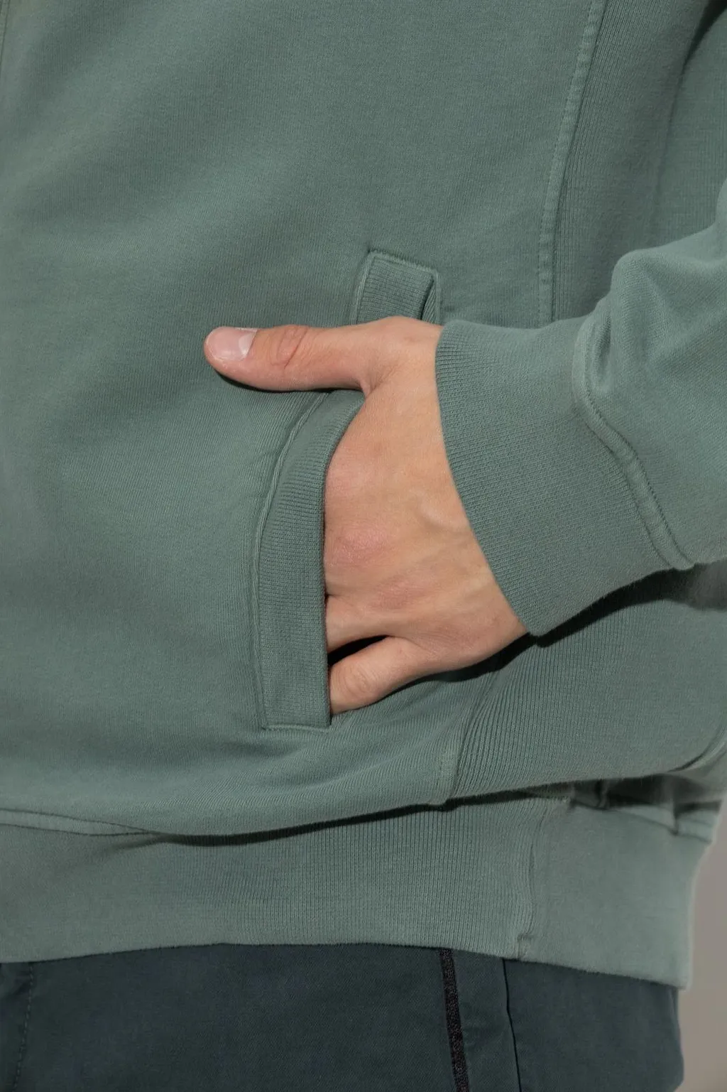 Stone Island Brushed Fleece Track Jacket