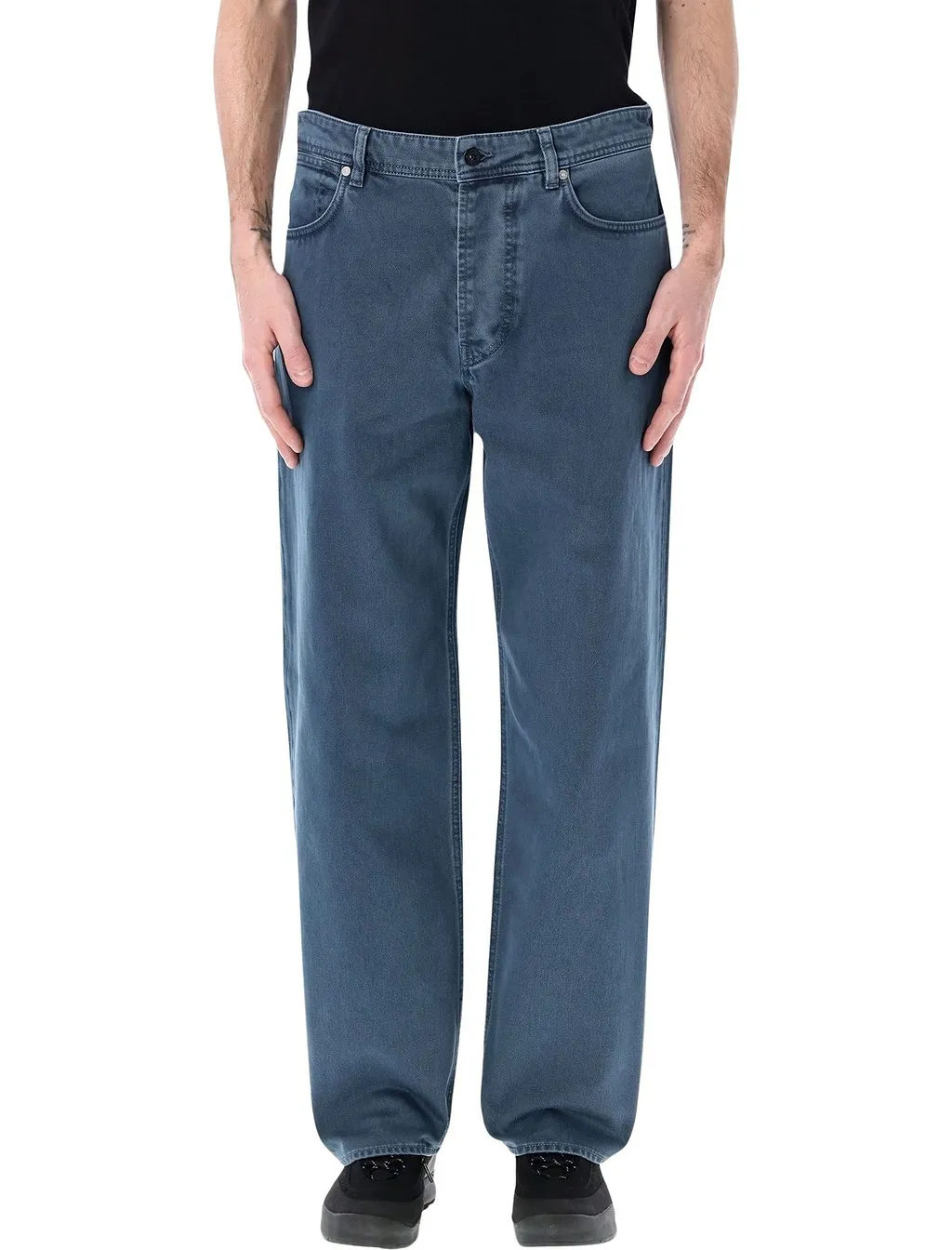 Stone Island Straight Leg Jeans