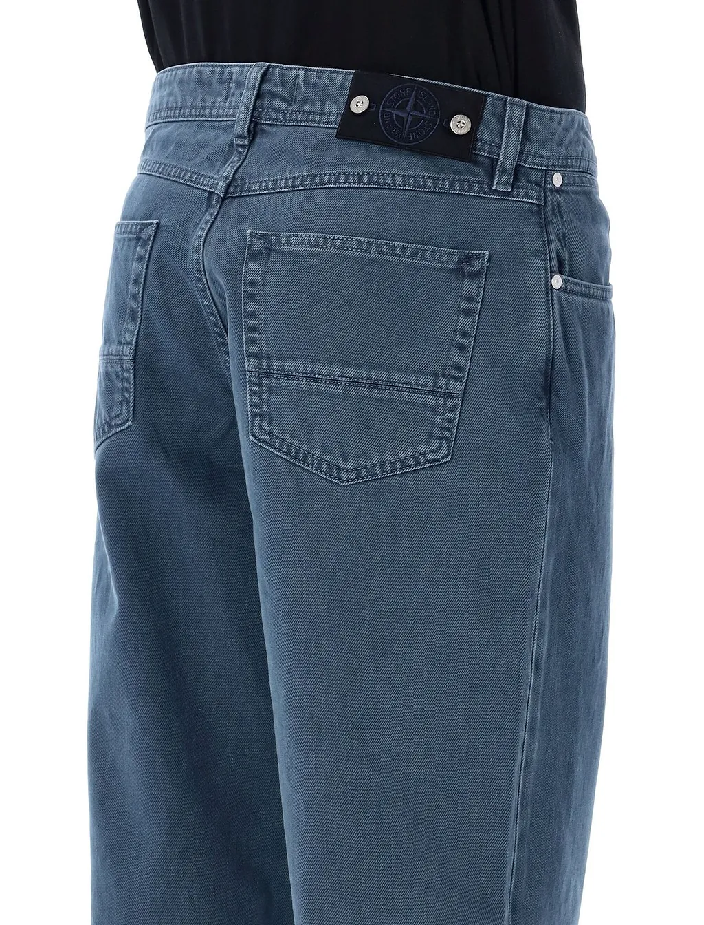 Stone Island Straight Leg Jeans