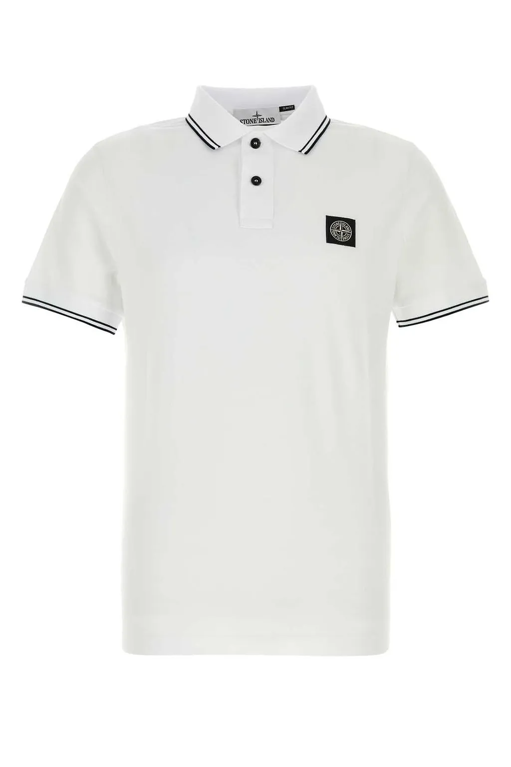 Stone Island Stretch Piqué Polo Shirt