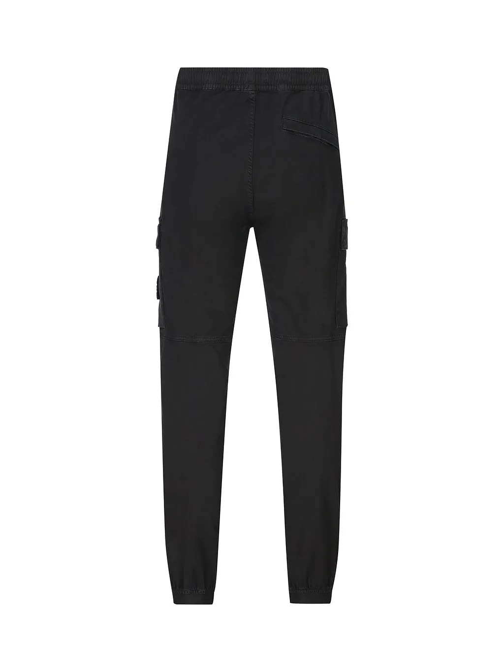 Stone Island Logo Patch Tapered Cargo Trousers