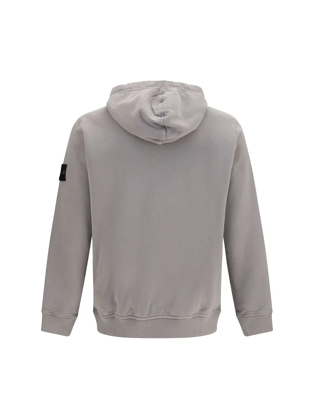 Stone Island Zip-Up Compass Patch Hoodie