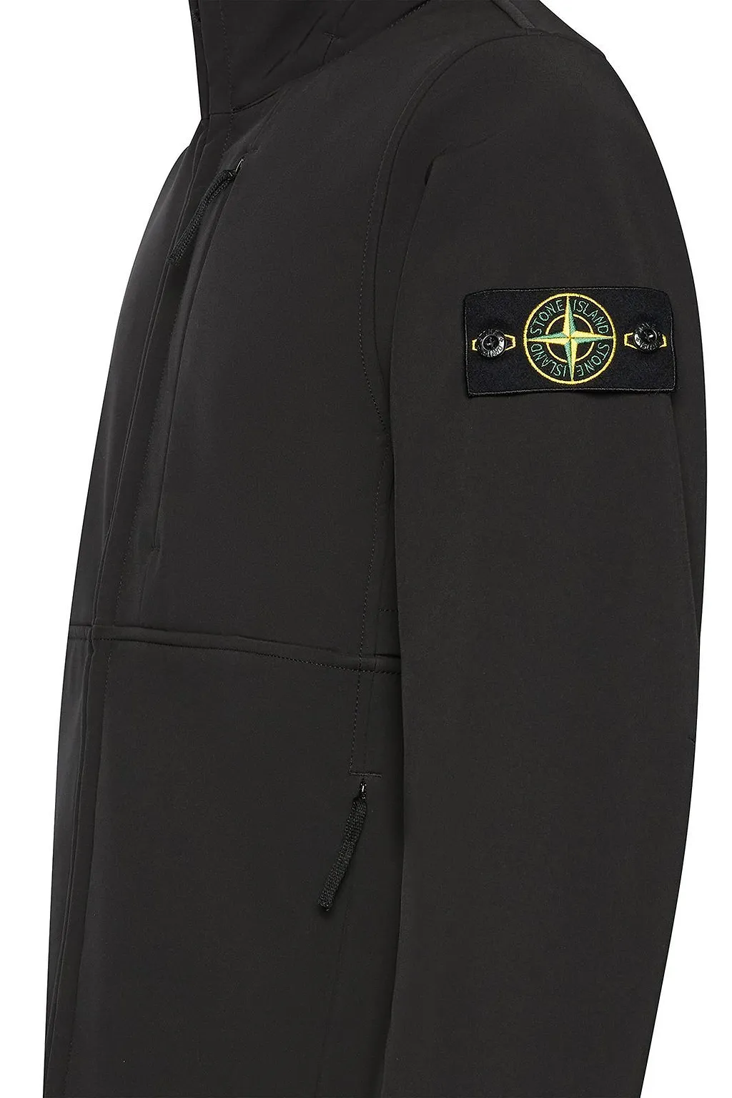 Stone Island Zip-Up Hooded Jacket
