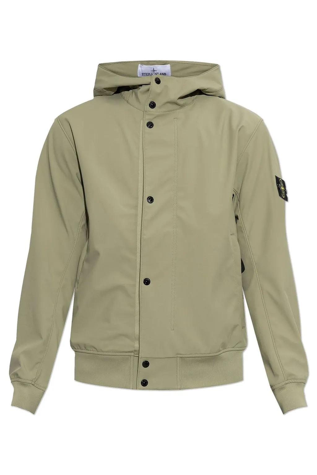 Stone Island Zip-Up Hooded Jacket