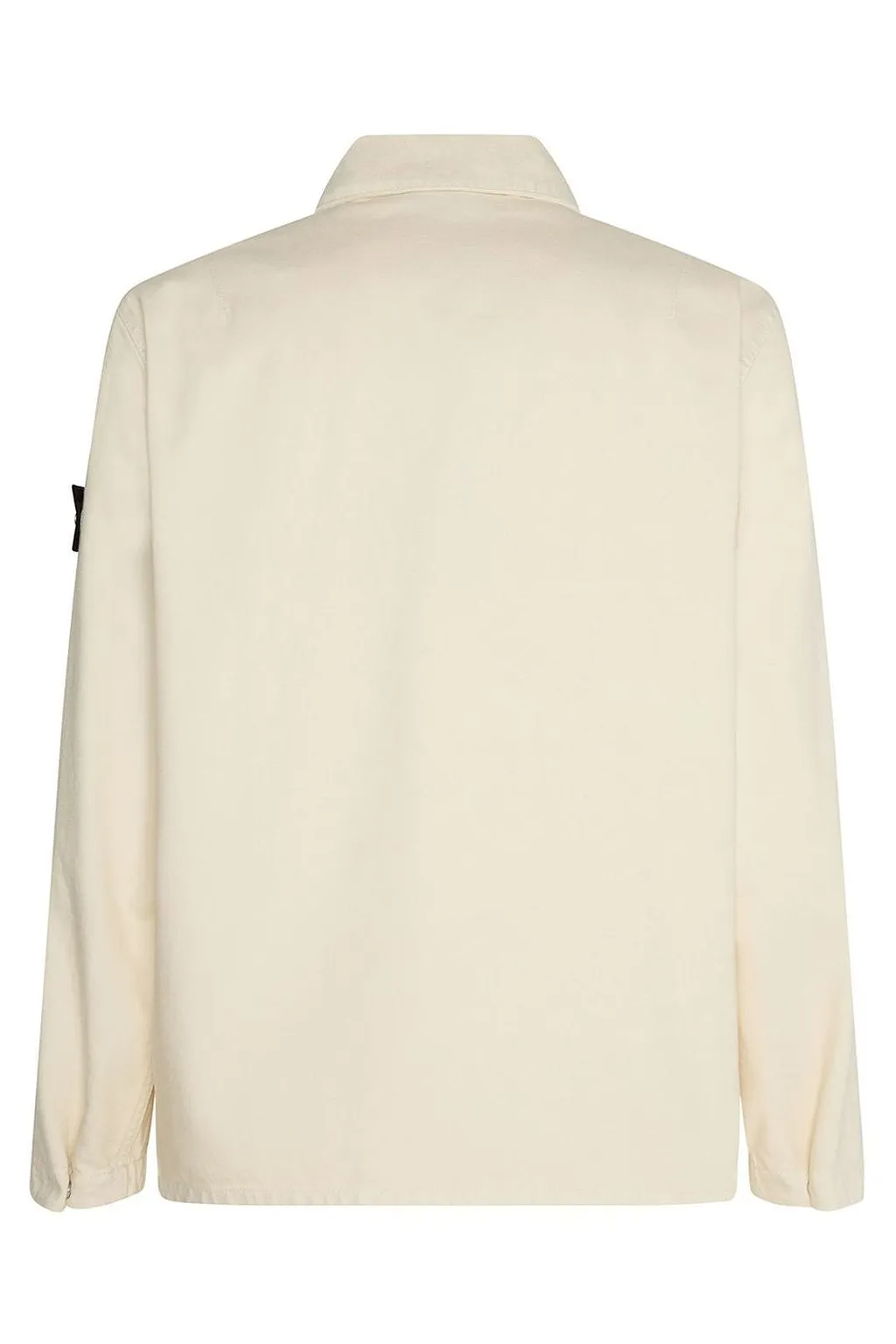 Stone Island Zipped Denim Overshirt