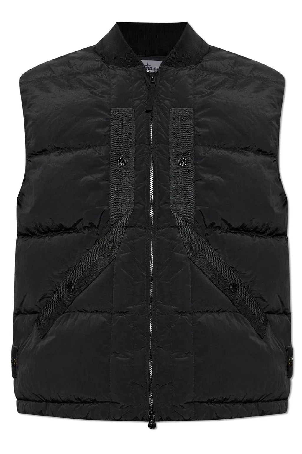 Stone Island Zipped Quilted Vest