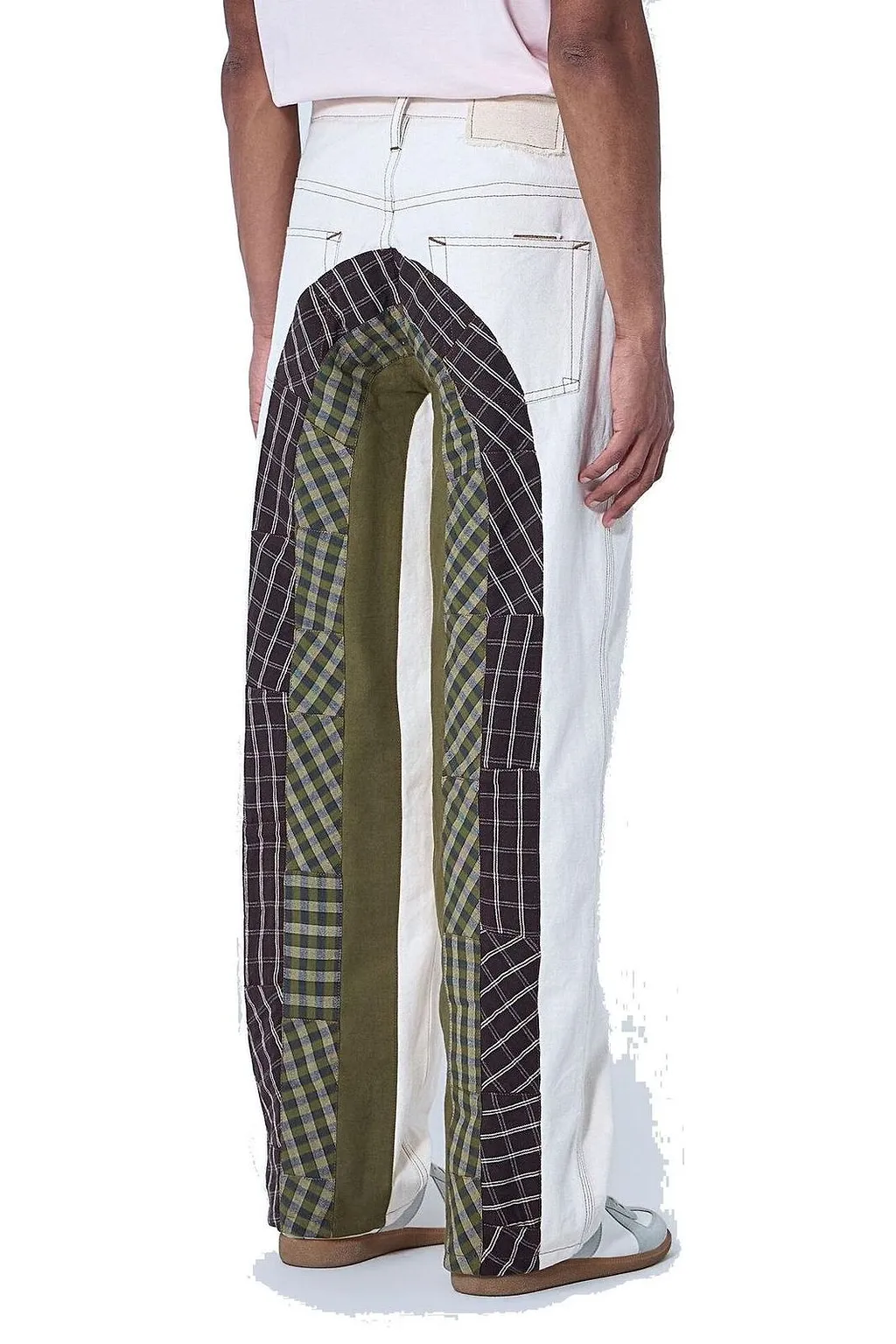 Story Mfg. Poetry Patchwork Wide-Leg Jeans