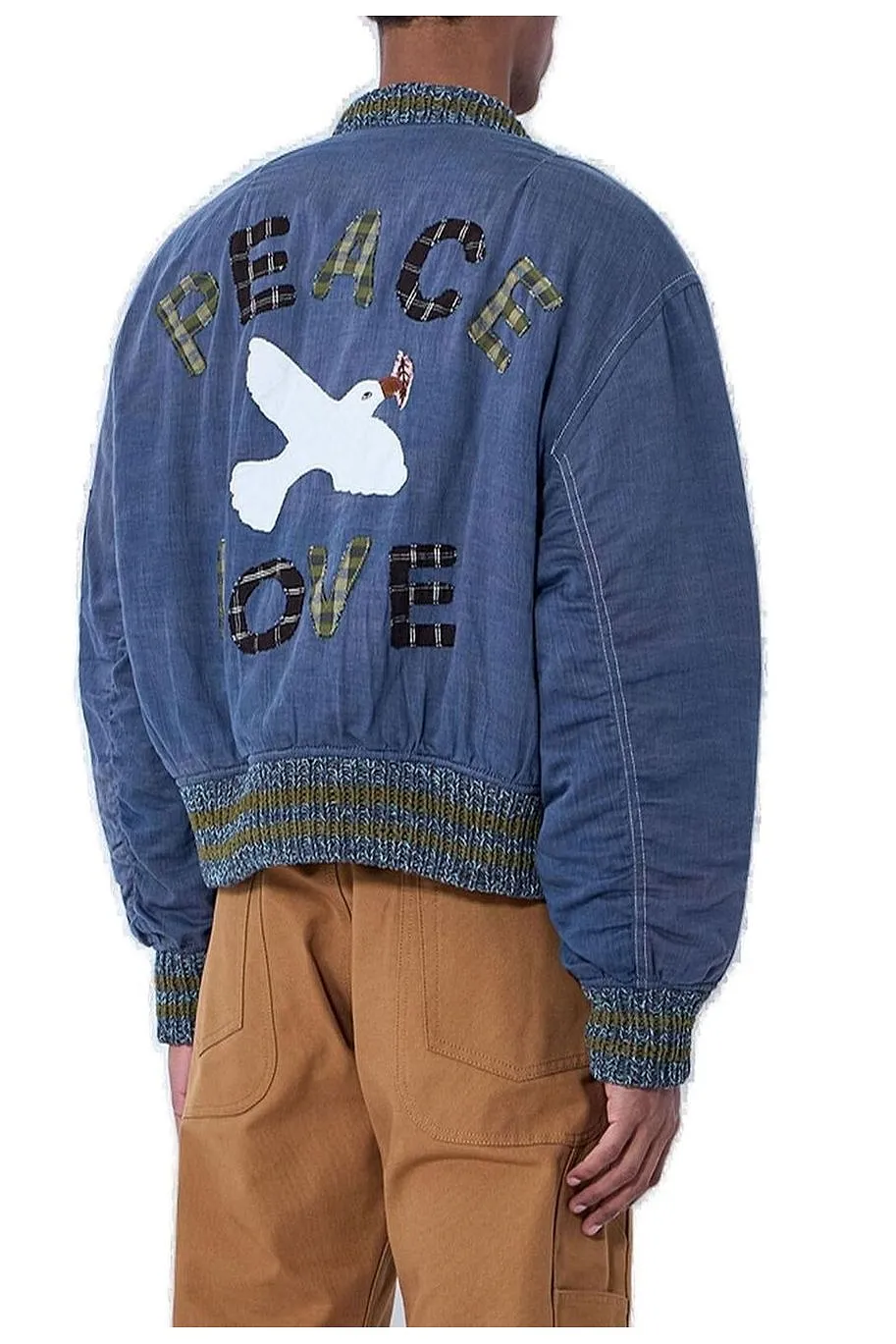 Story Mfg. Reversible Zip-Up Bomber Jacket