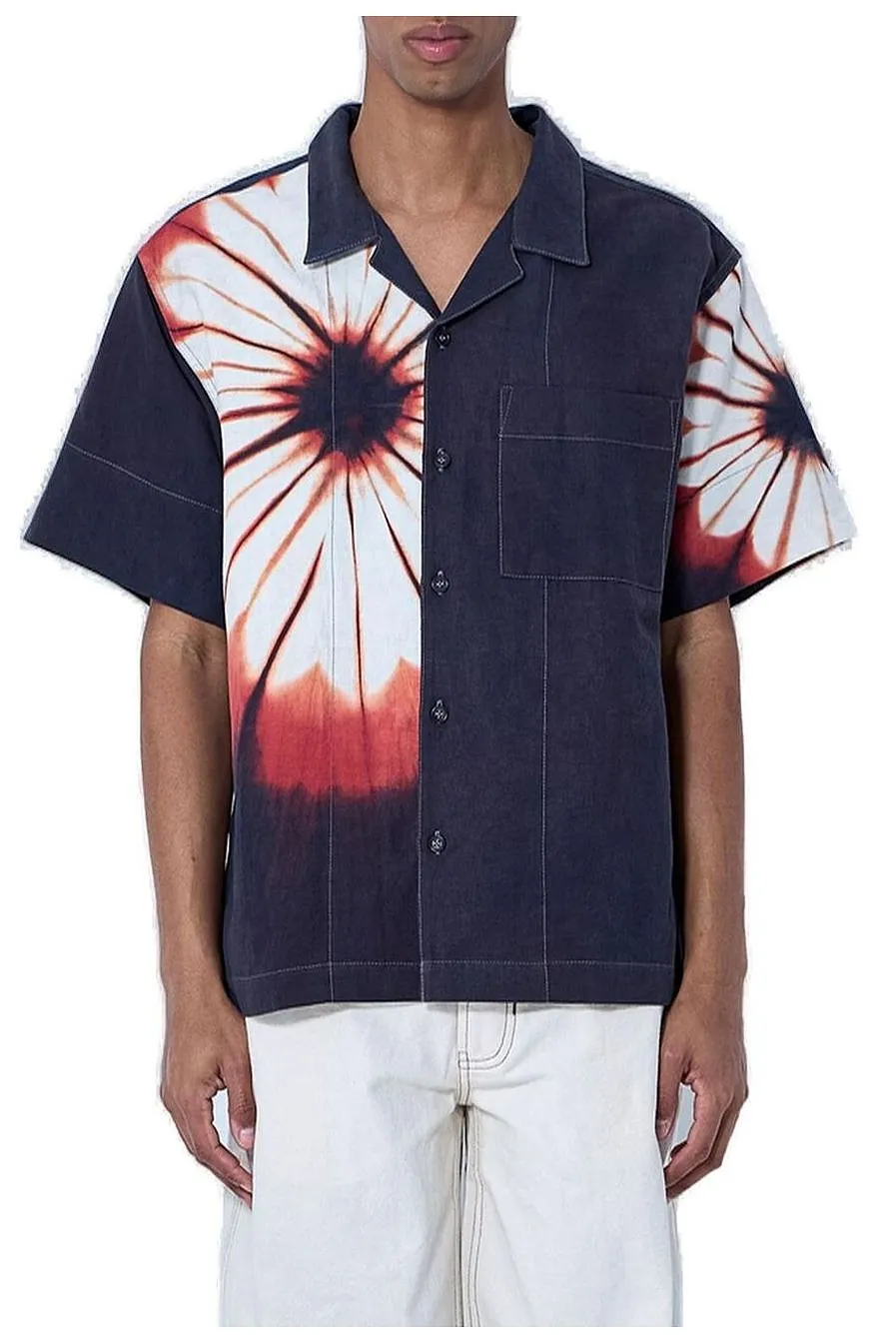 Story Mfg. Short-Sleeved Buttoned Shirt