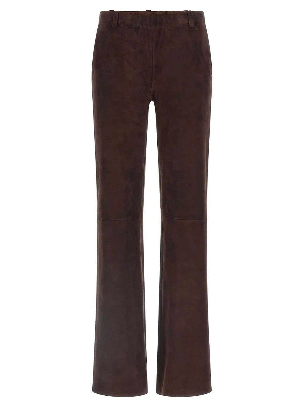 Stouls Oswald Suede Straight-Leg Pants