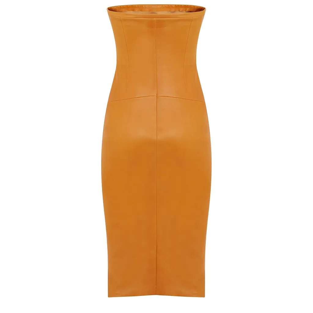 Stouls Strapless Midi Dress