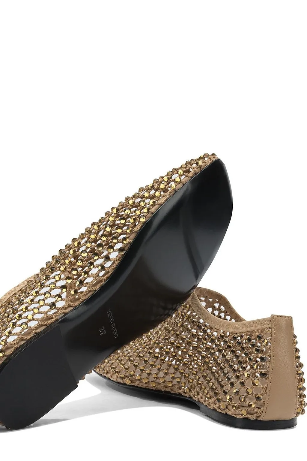 Strategia Dolly Embellished Ballerinas