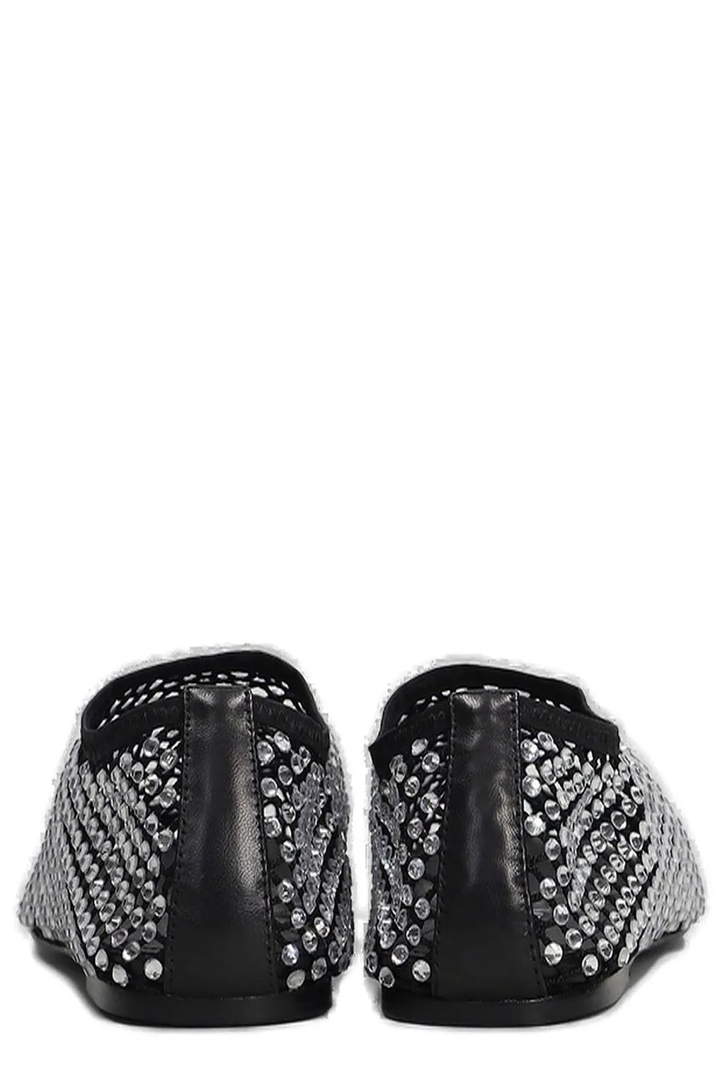 Strategia R11 Studded Mesh Ballet Flats