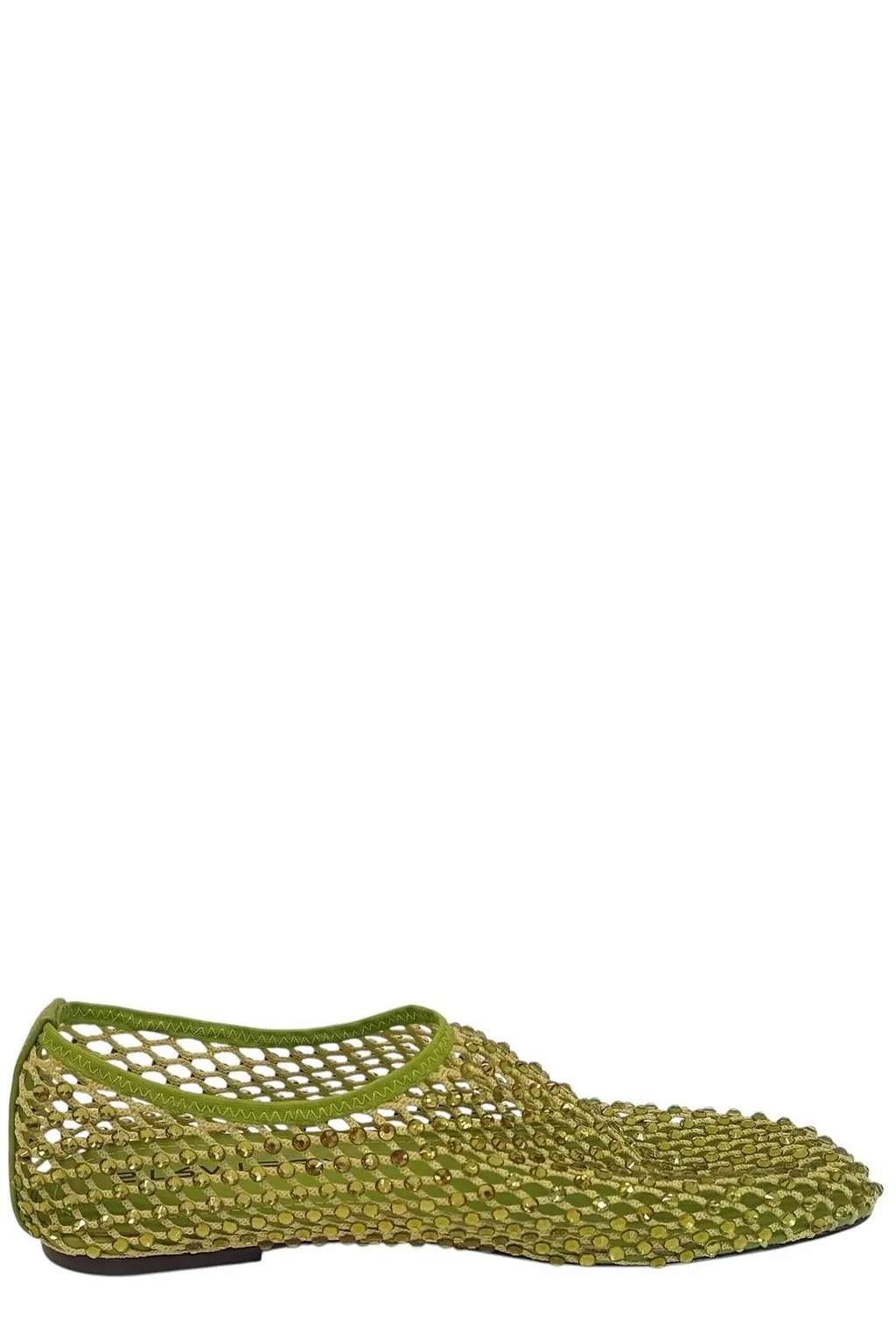 Strategia R11 Studded Mesh Ballet Flats