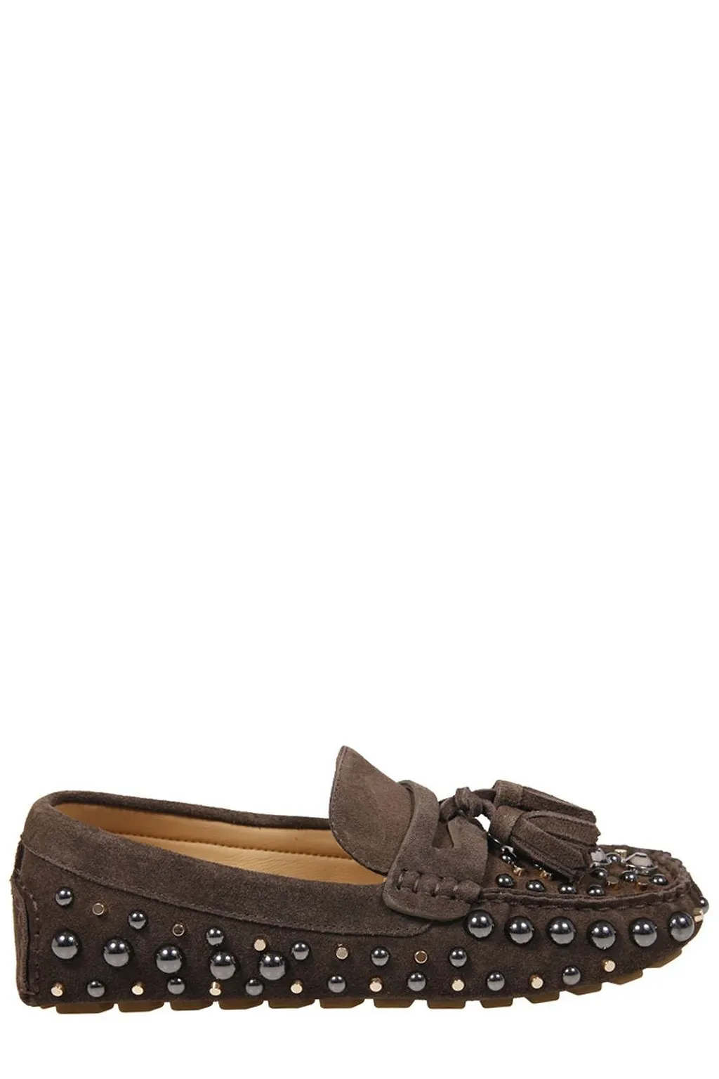 Strategia R51 Studded Tassel Flat Shoes
