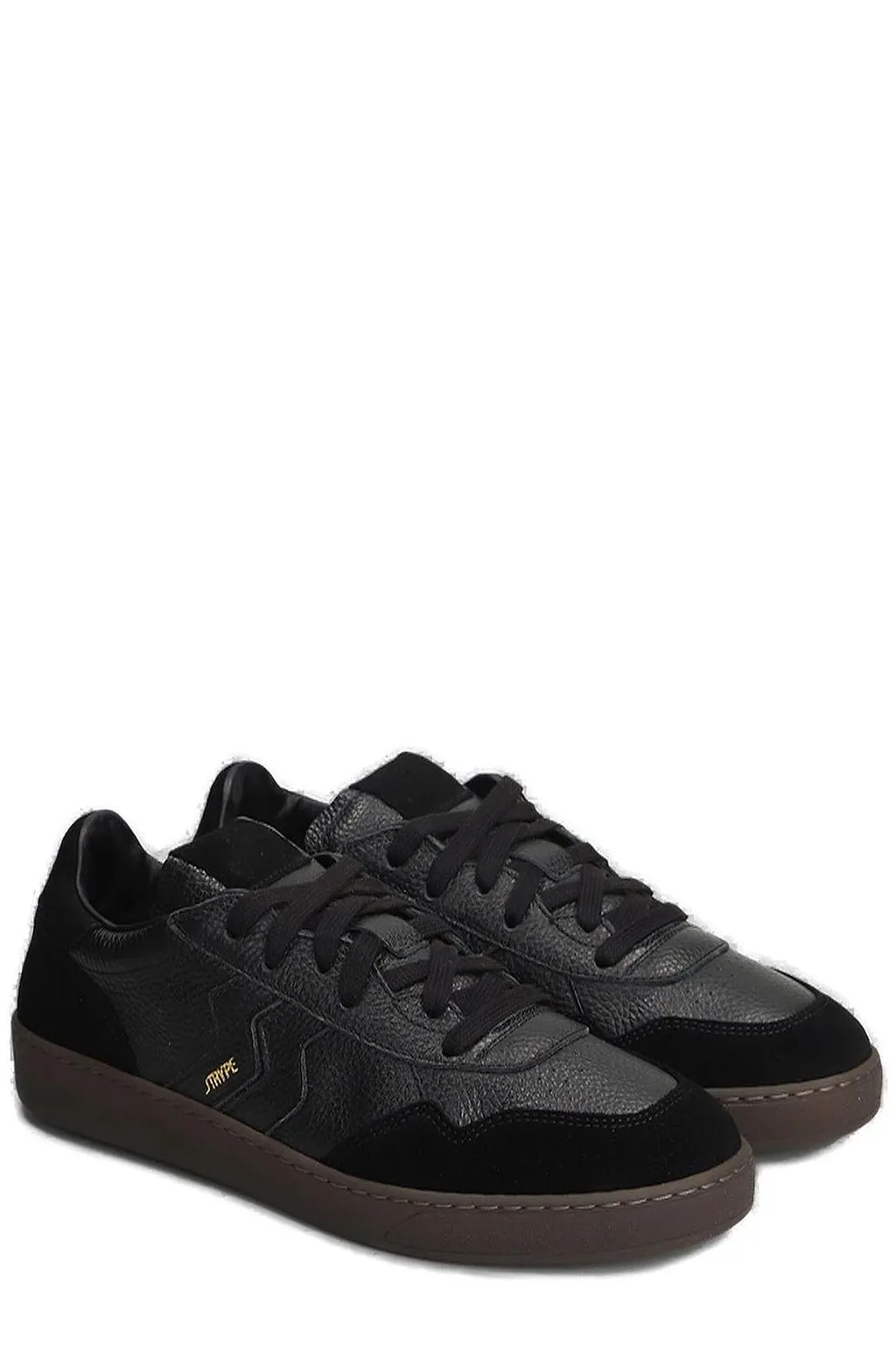 Strype Low Top Lace Up Sneakers