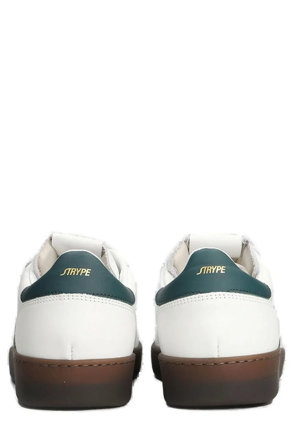 Strype Low Top Lace Up Sneakers