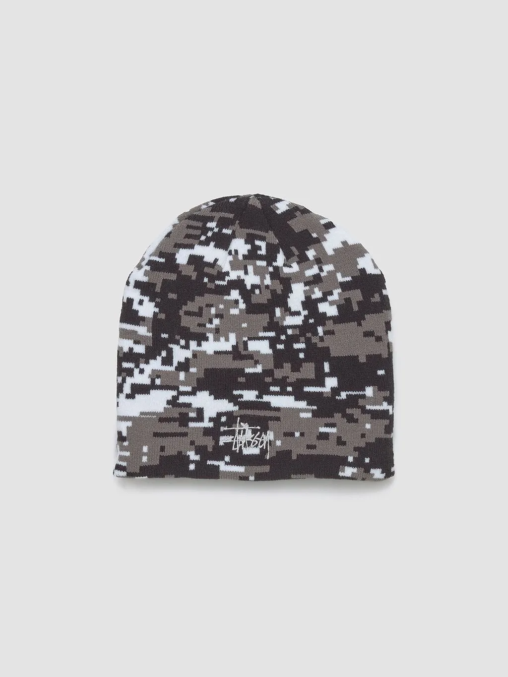 StÜSsy Basic Skullcap Patterned Beanie Hat