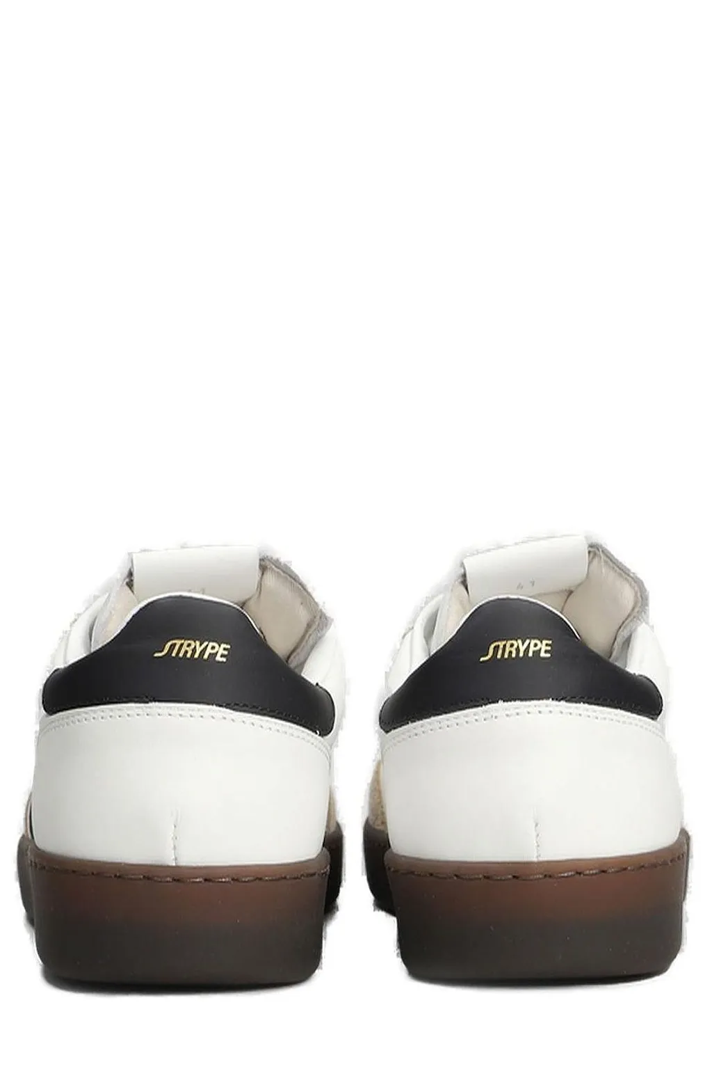 Strype Low Top Lace Up Sneakers