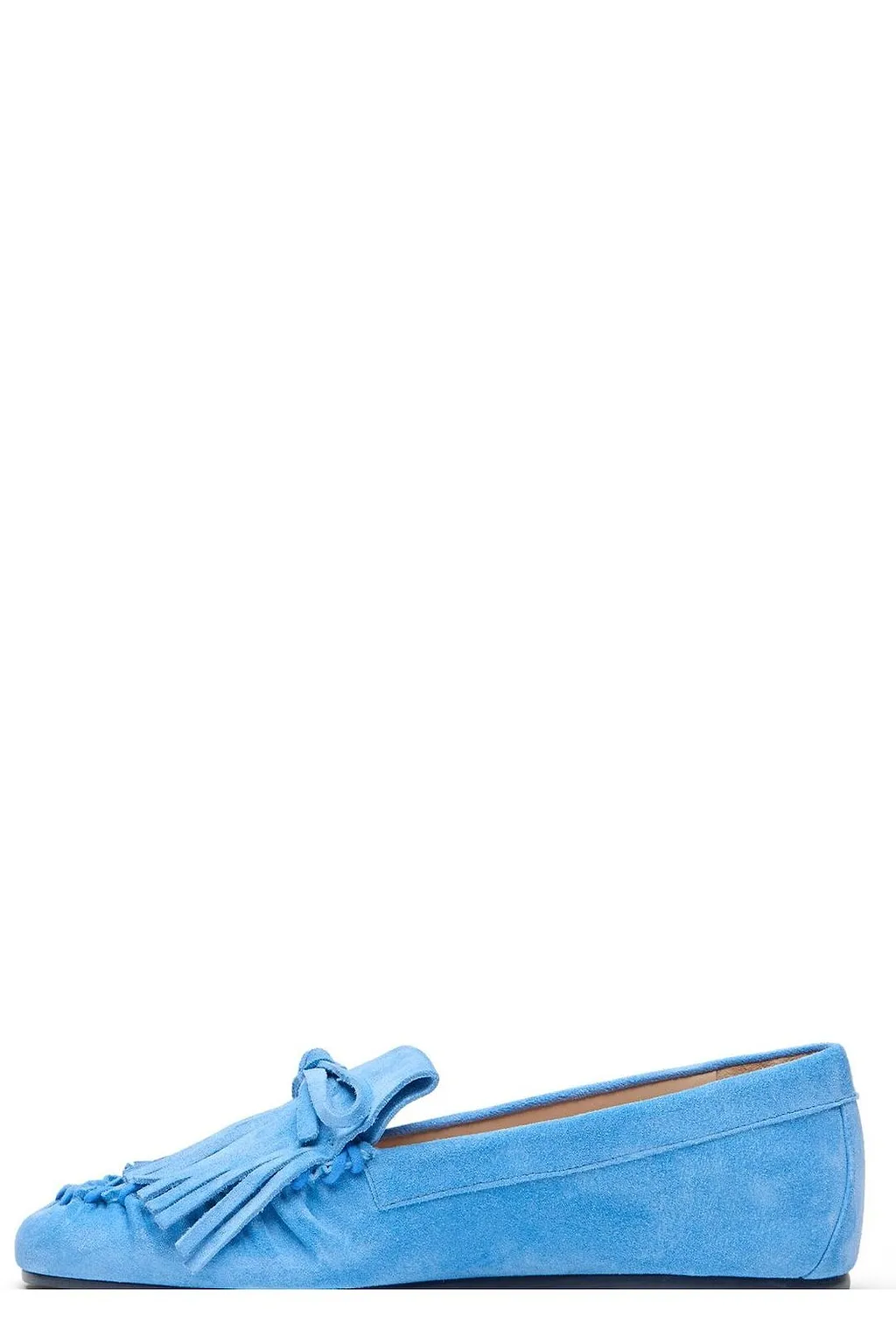 Stuart Weitzman Britt Fringe Moccasins