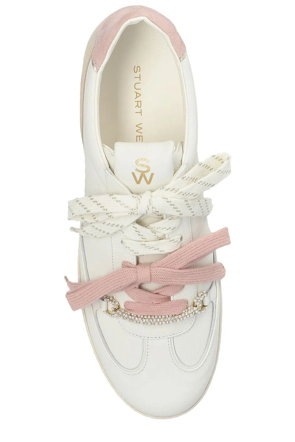 Stuart Weitzman Colton Lace-Up Sneakers