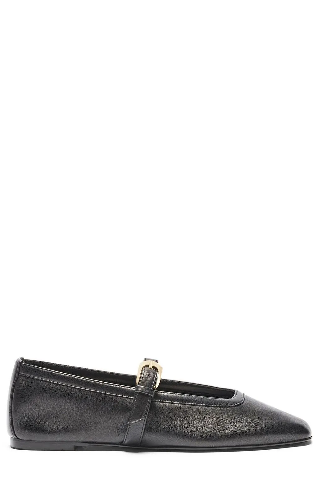 Stuart Weitzman Sai Buckled Ballet Flats