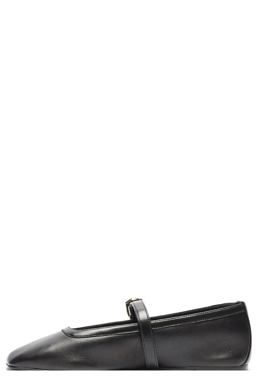 Stuart Weitzman Sai Buckled Ballet Flats