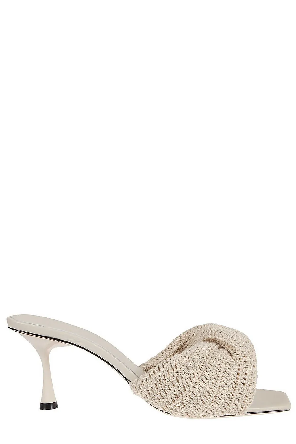 Studio Amelia Knitted Twist Front Mules