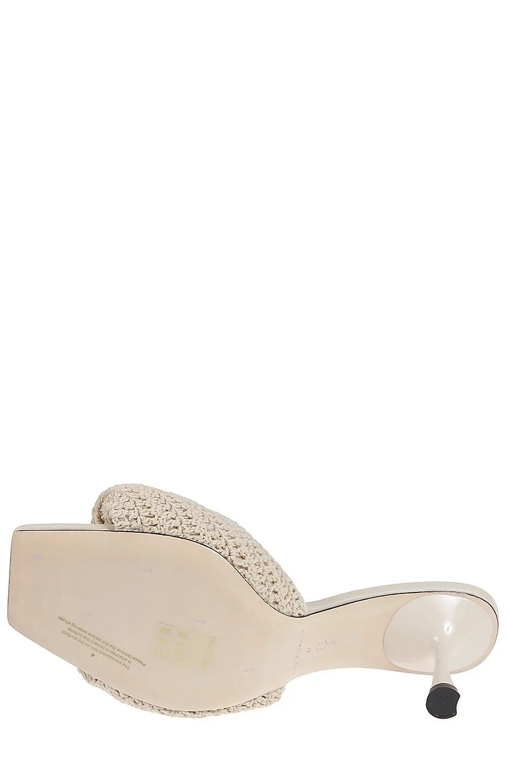 Studio Amelia Knitted Twist Front Mules