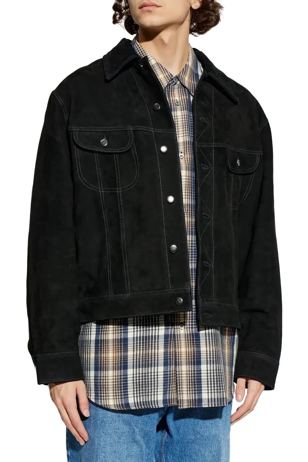 Studio Nicholson Boston Suede Jacket
