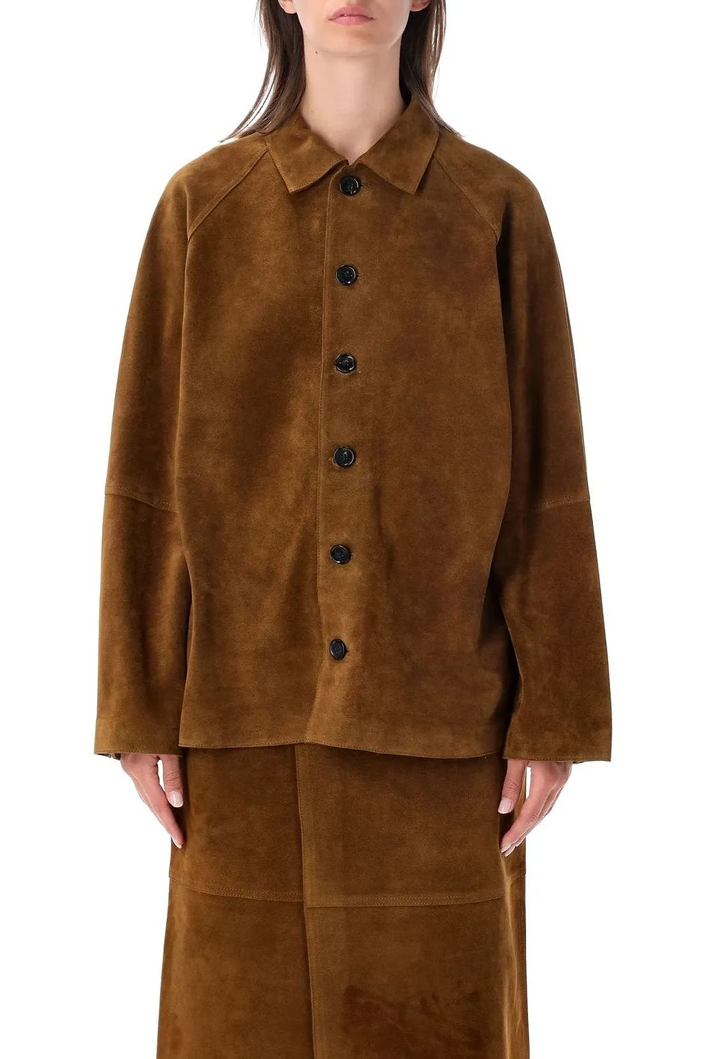 Bowe Oversized Suede Jacket
