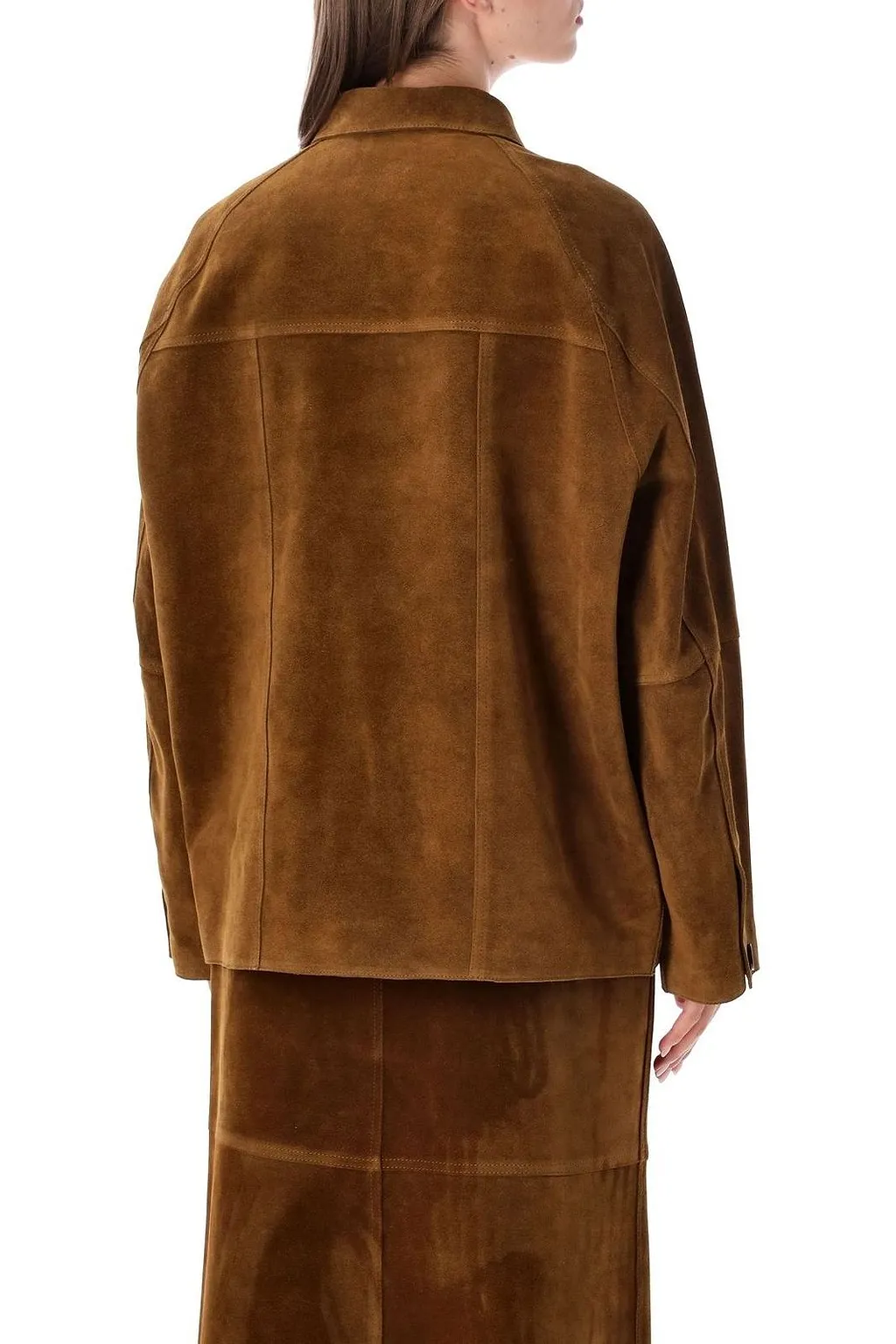 Bowe Oversized Suede Jacket