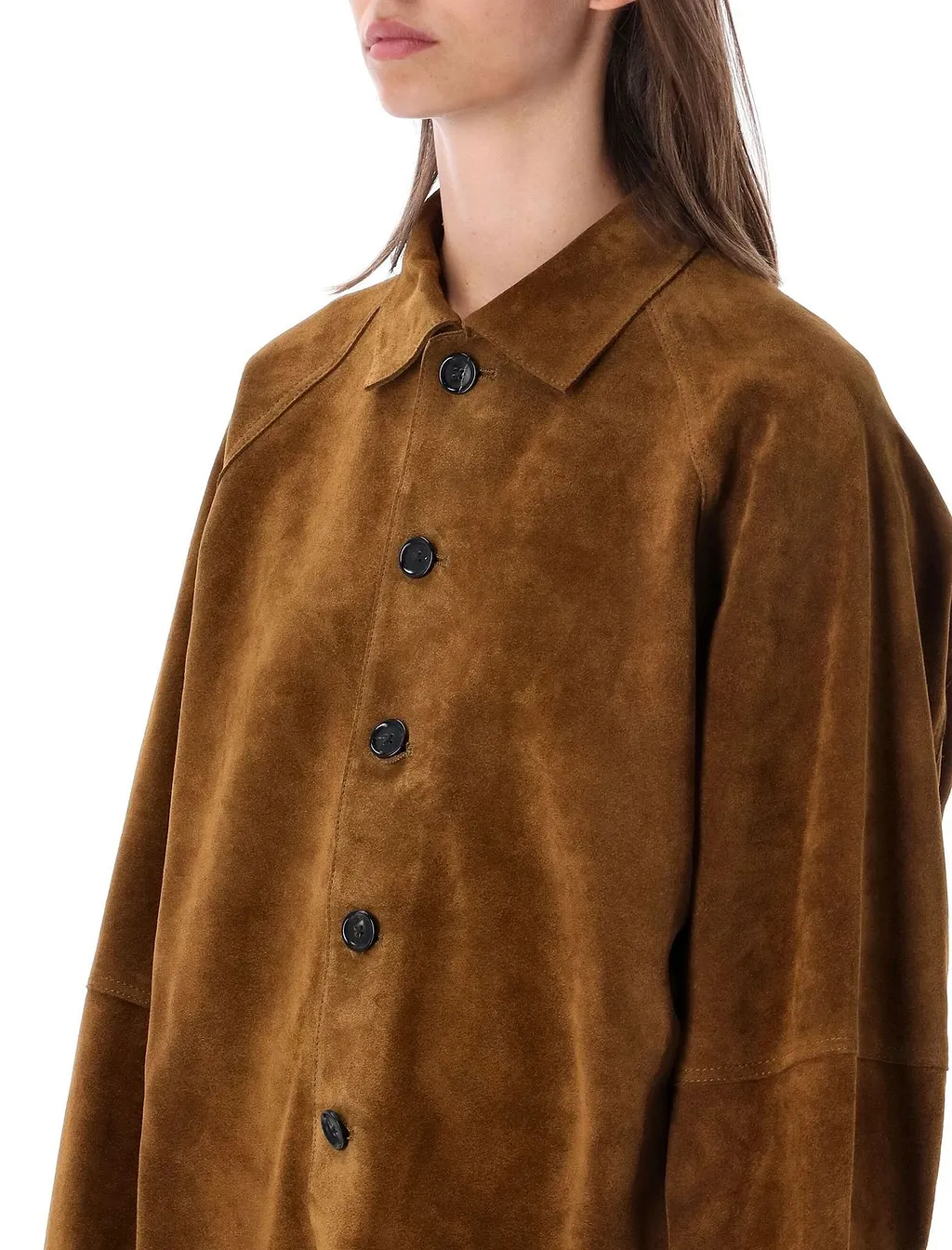 Bowe Oversized Suede Jacket