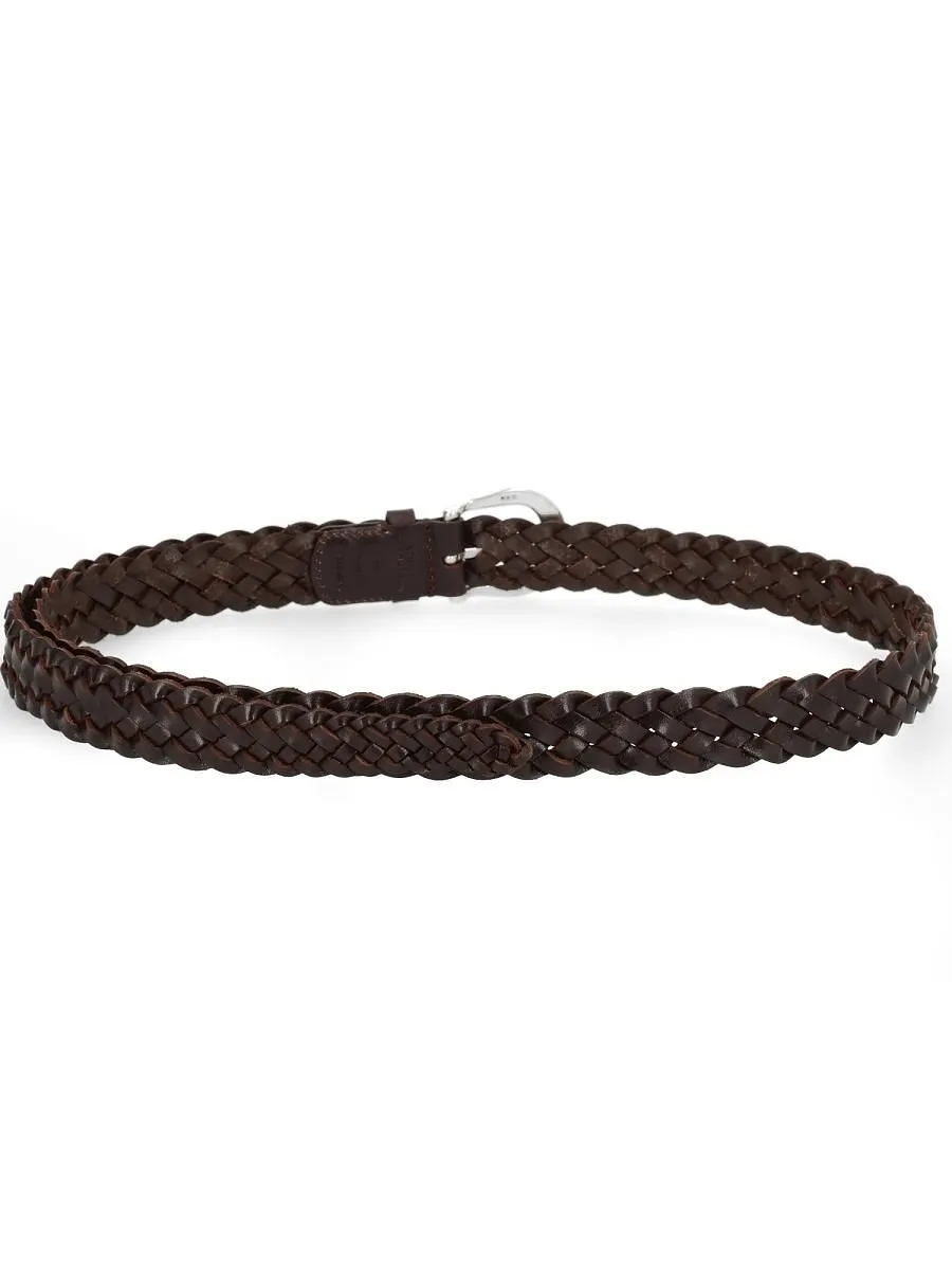 Studio Nicholson Braided Leather Belt