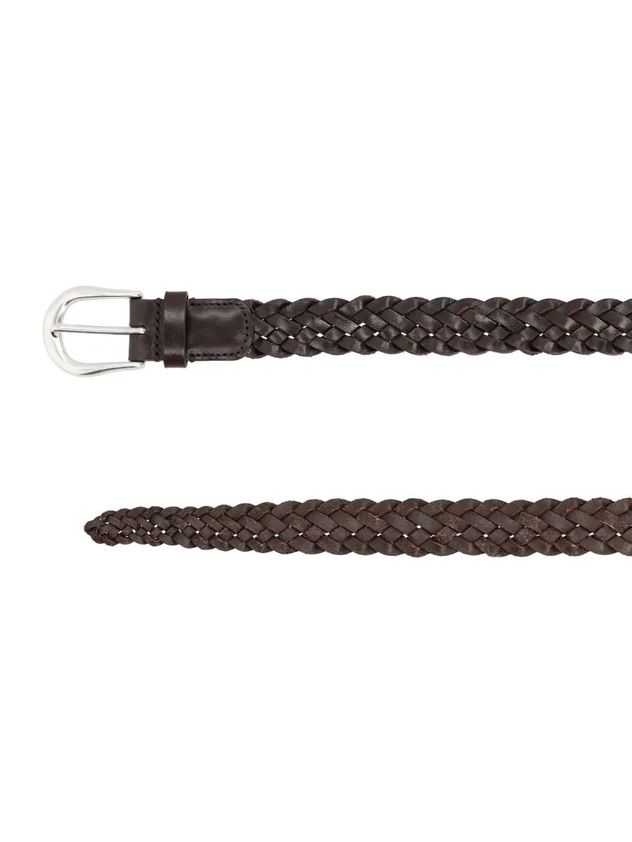 Studio Nicholson Braided Leather Belt