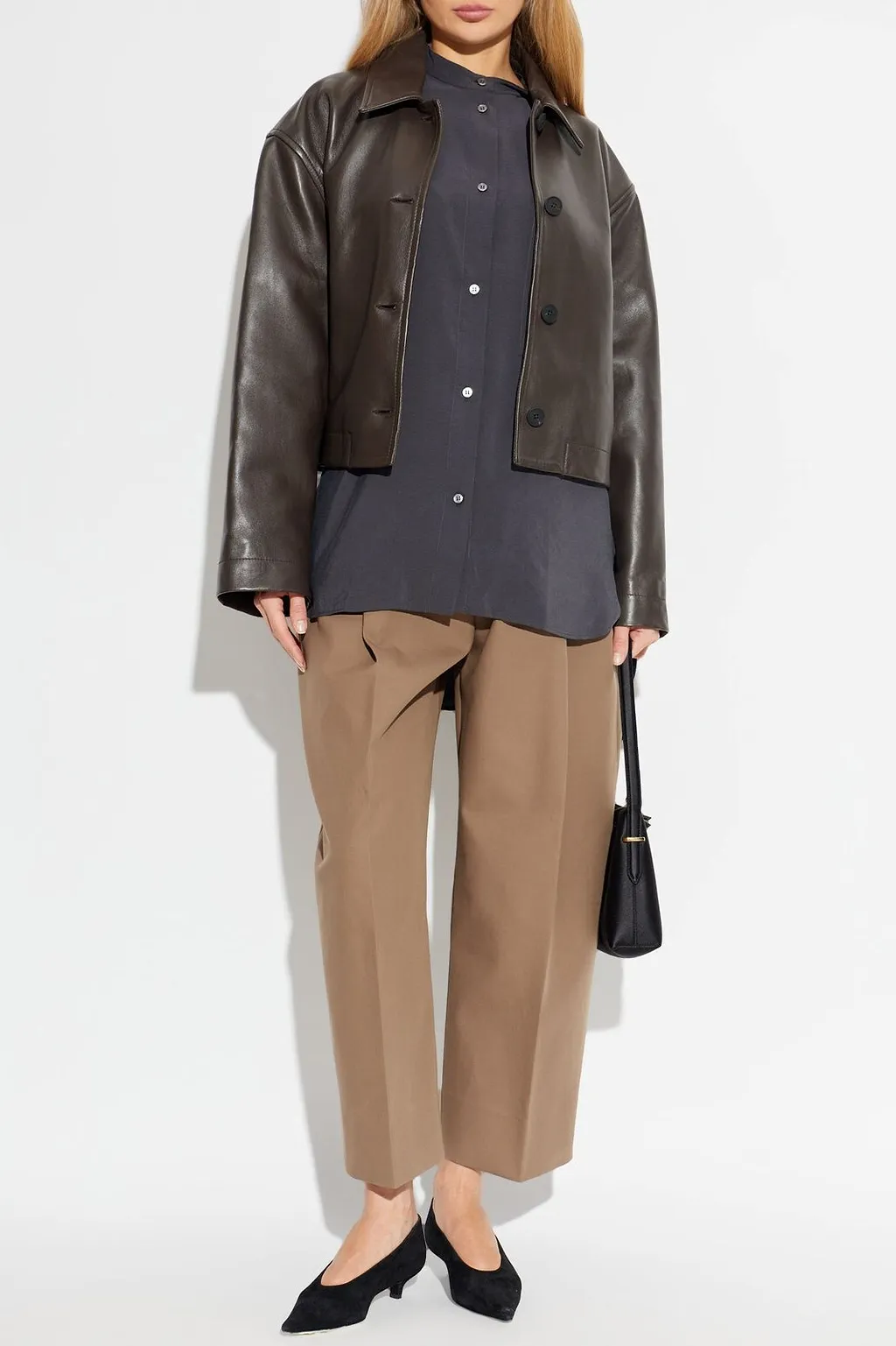 Studio Nicholson Hain Leather Jacket