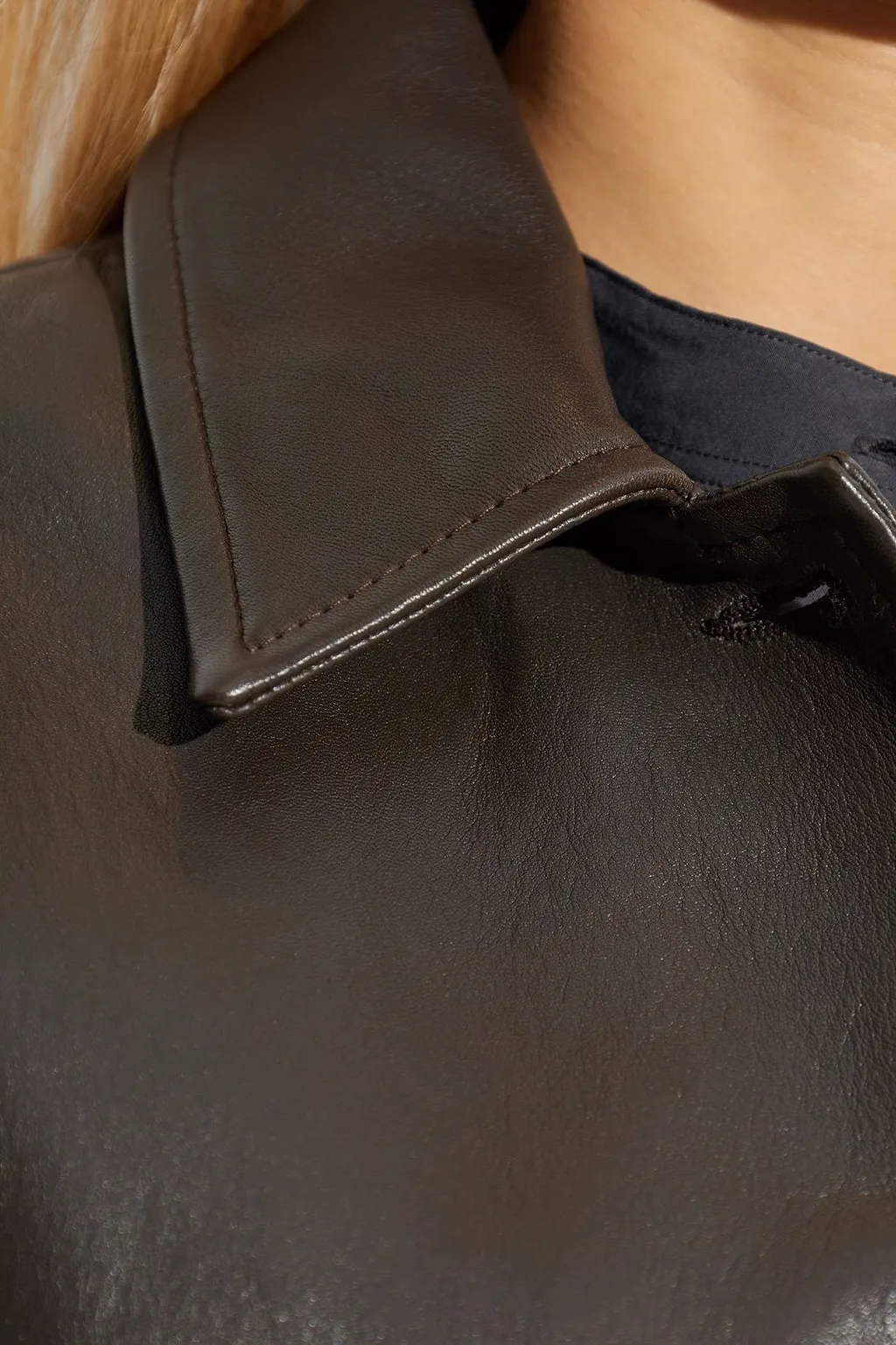Studio Nicholson Hain Leather Jacket