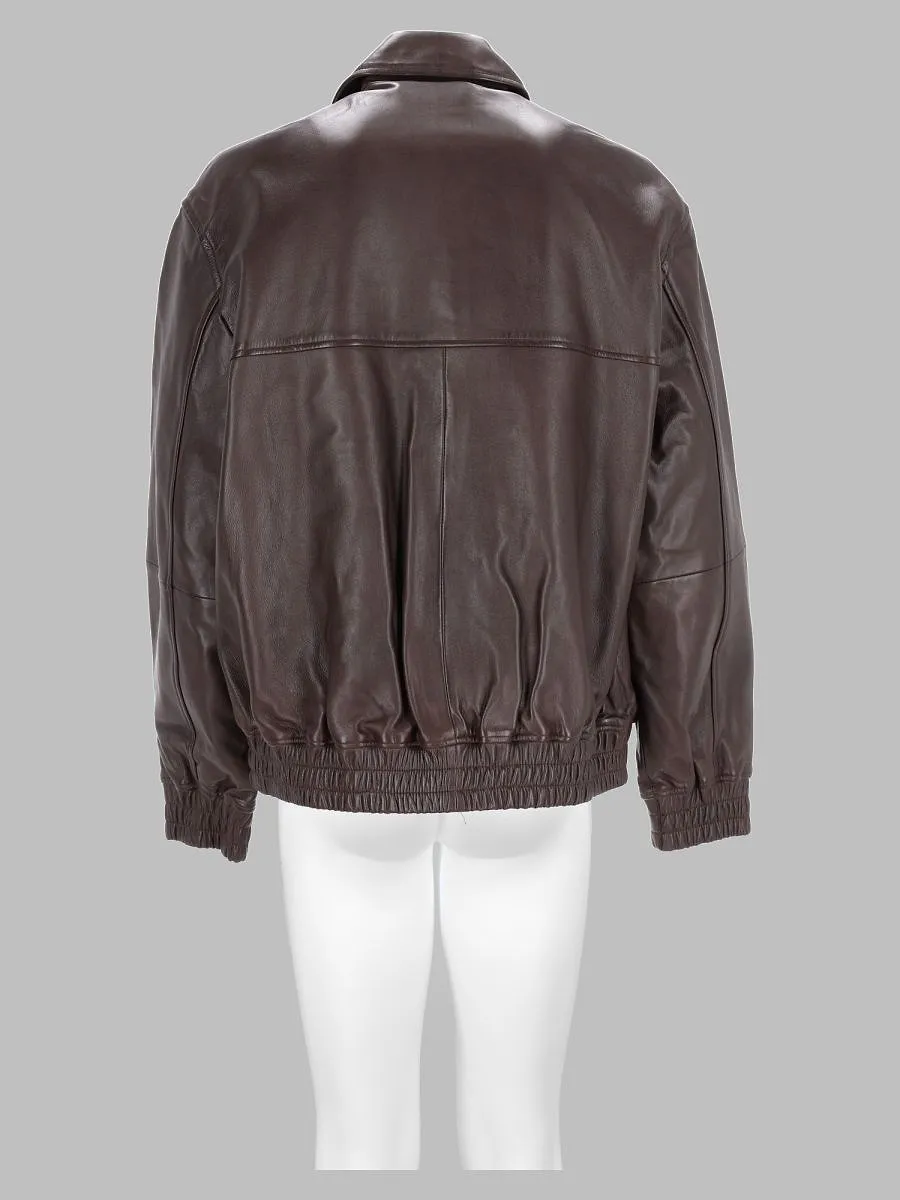 Studio Nicholson Piston Leather Jacket