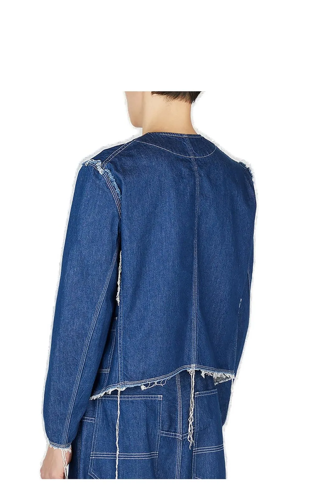Sulvam Buttoned Denim Jacket